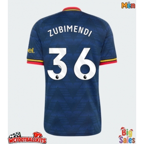 Arsenal Martin Zubimendi #36 Replica Away Stadium Shirt 2026-27 Short Sleeve